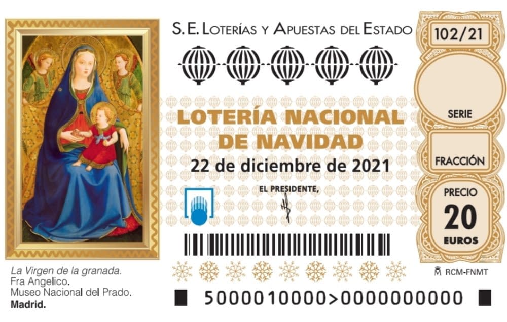 Lotería de Navidad 2021