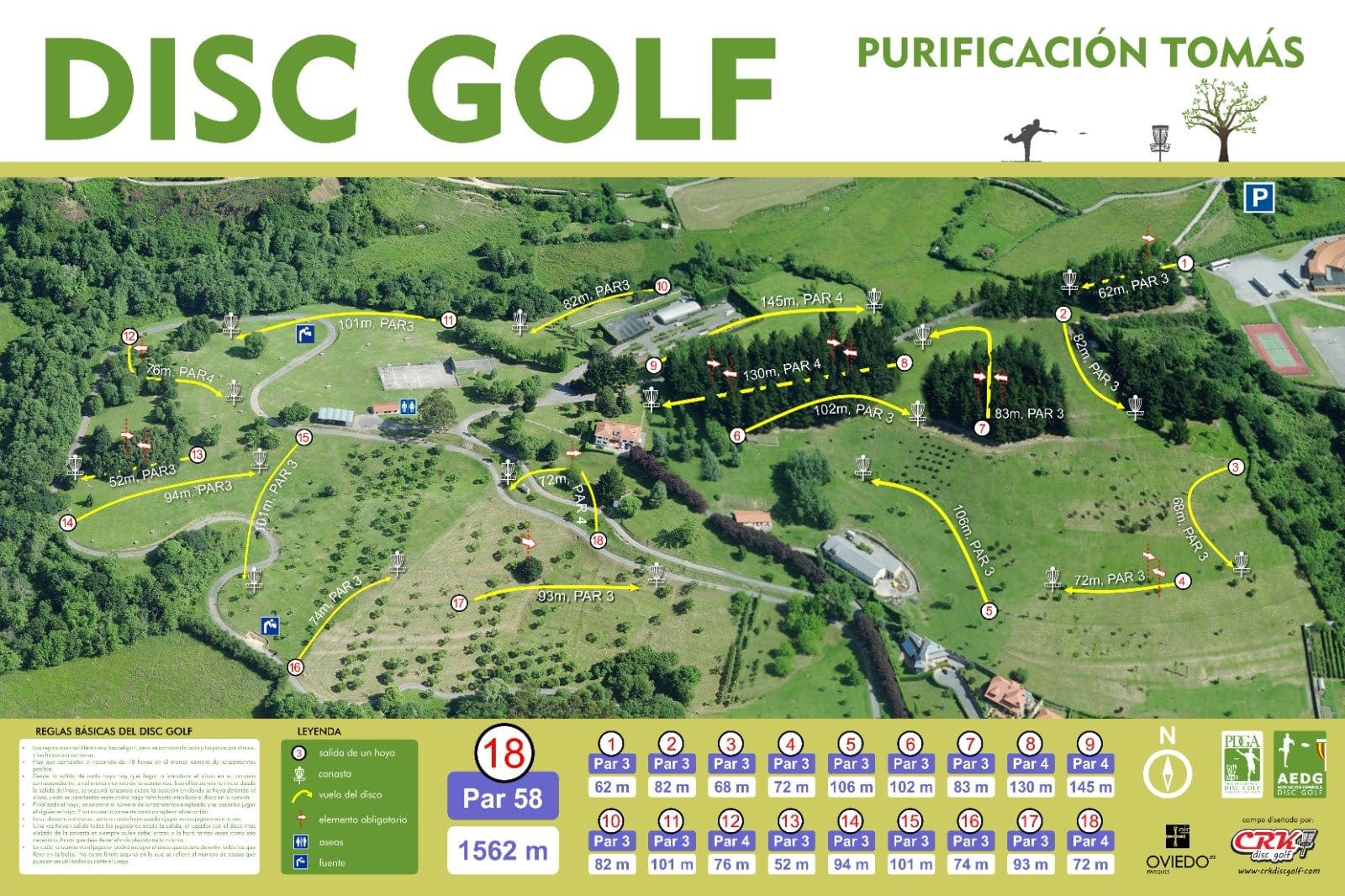 Ven a conocer el disc golf