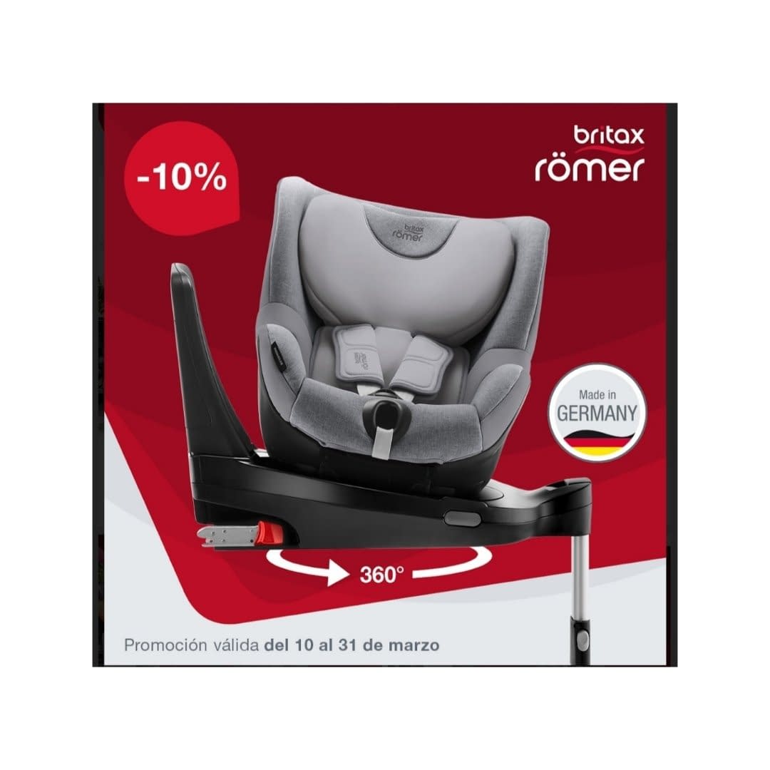 DUALFIX i-SIZE, la silla que gira 360º más cómoda y segura

UN R129 (i-Size) -­ 40 - 105 cm o 18 kg