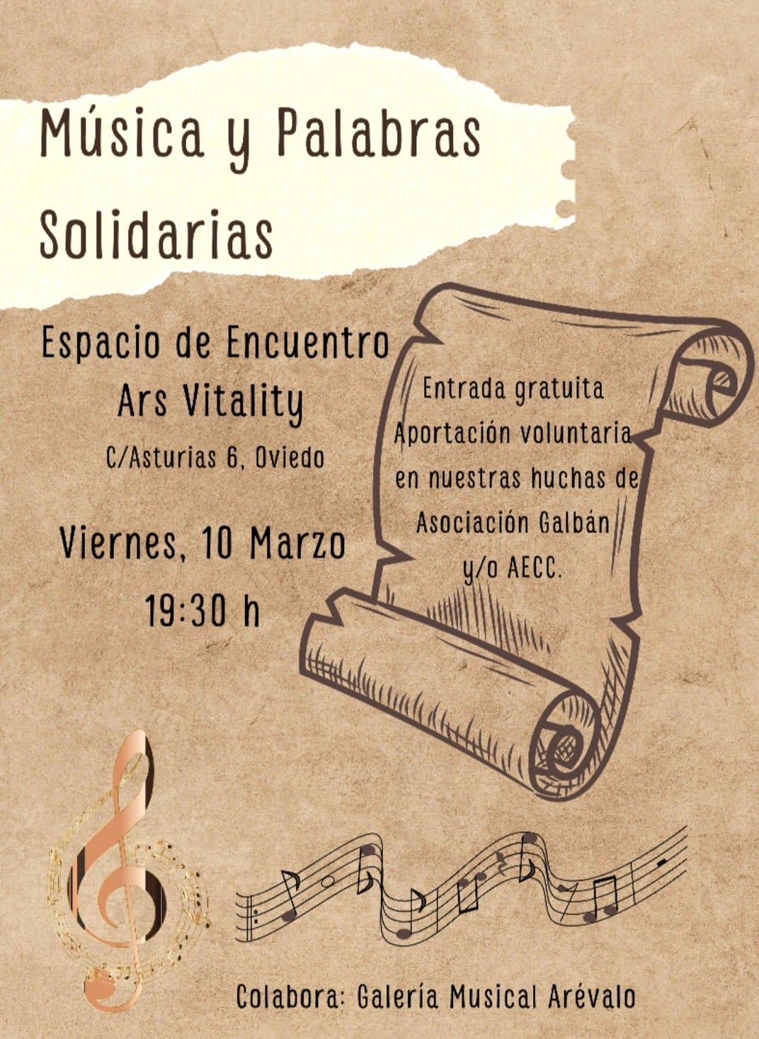 Música y Palabras Solidarias