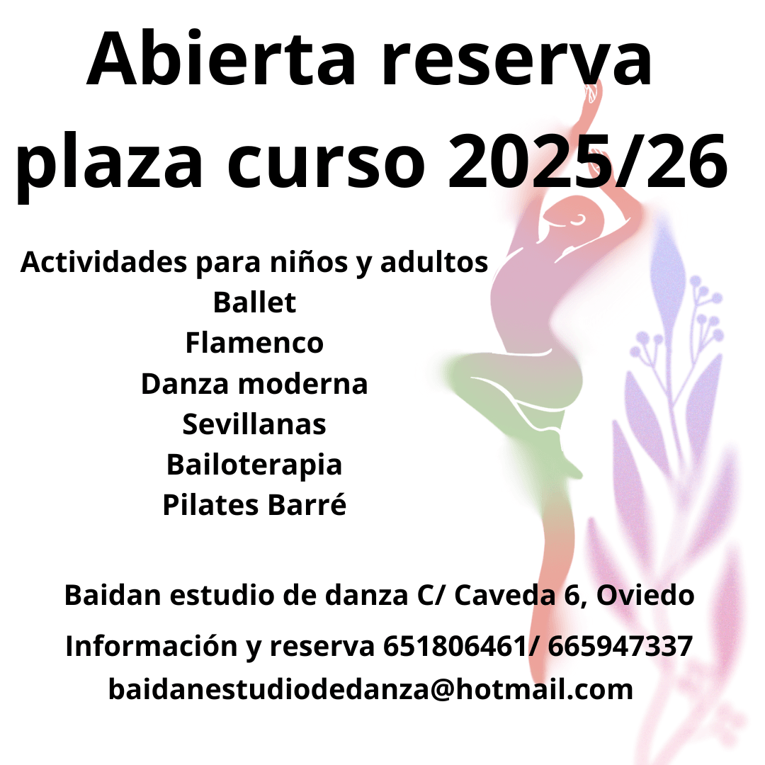 Abierta reserva de plaza