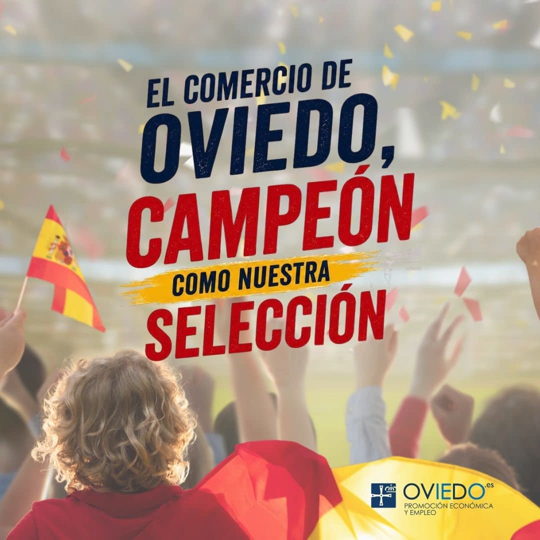 El comercio de Oviedo, campeón como nuestra selección ⭐⭐