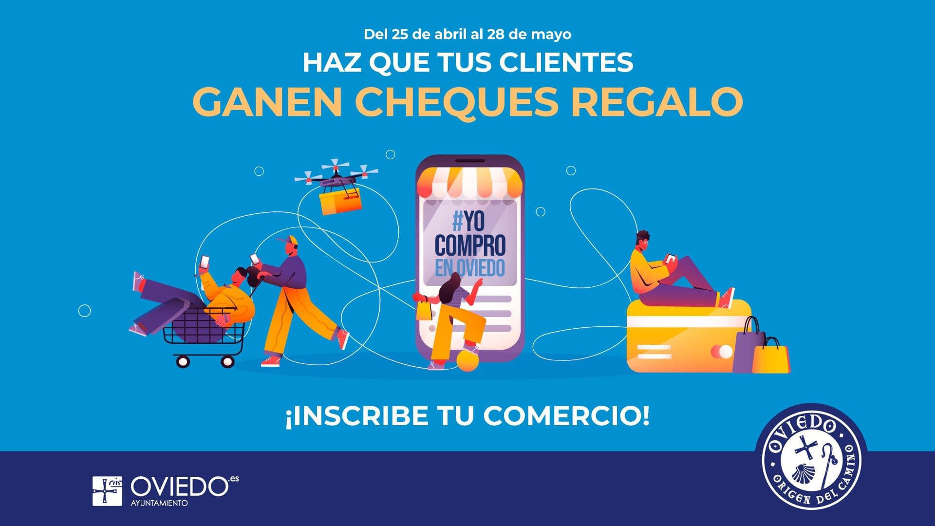 📣 Vuelve #YocomproenOviedo ¡inscribe tu comercio!